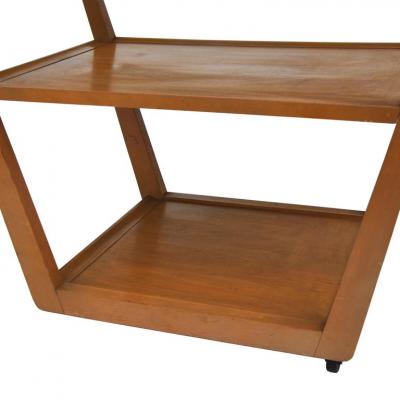 Edward Wormley Edward Wormley for Drexel Precedent Rolling Bar Cart