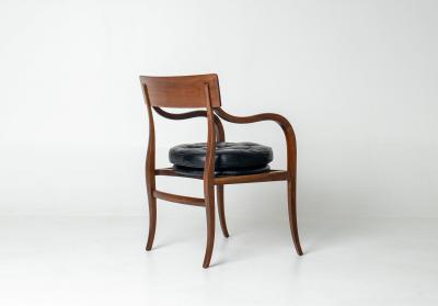 Edward Wormley Edward Wormley for Dunbar Alexandria Walnut Armchair