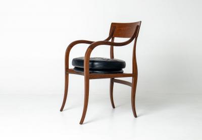 Edward Wormley Edward Wormley for Dunbar Alexandria Walnut Armchair