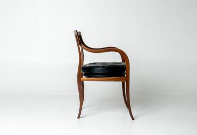 Edward Wormley Edward Wormley for Dunbar Alexandria Walnut Armchair