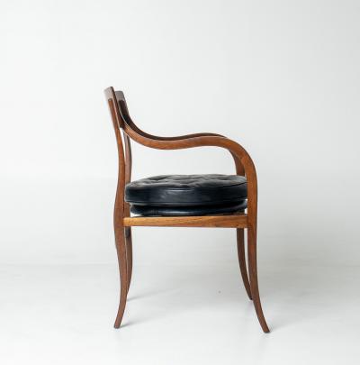 Edward Wormley Edward Wormley for Dunbar Alexandria Walnut Armchair