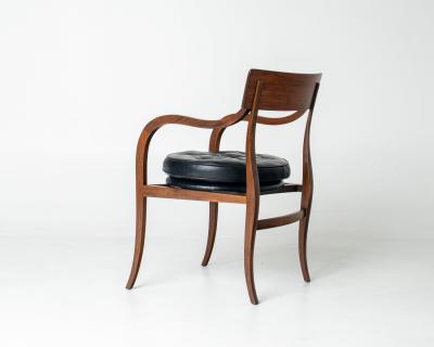 Edward Wormley Edward Wormley for Dunbar Alexandria Walnut Armchair