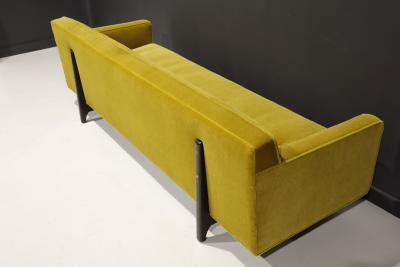 Edward Wormley Edward Wormley for Dunbar Bracket Back Sofa in Mohair