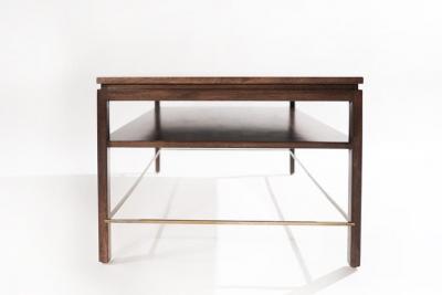 Edward Wormley Edward Wormley for Dunbar Brass Stretcher Coffee Table 1950s