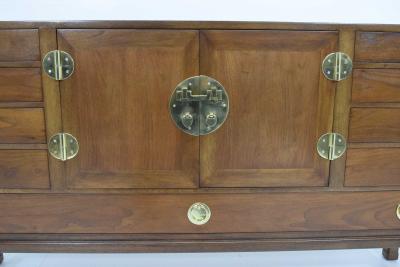 Edward Wormley Edward Wormley for Dunbar Cabinet with Brass Hardware 1950s
