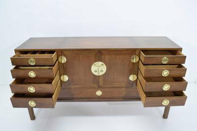 Edward Wormley Edward Wormley for Dunbar Cabinet with Brass Hardware 1950s