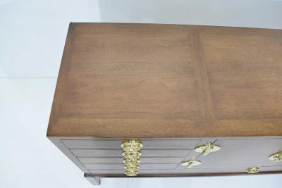 Edward Wormley Edward Wormley for Dunbar Cabinet with Brass Hardware 1950s