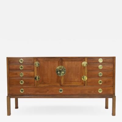 Edward Wormley Edward Wormley for Dunbar Cabinet with Brass Hardware 1950s
