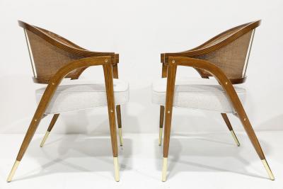 Edward Wormley Edward Wormley for Dunbar Captain Chairs