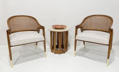 Edward Wormley Edward Wormley for Dunbar Captain Chairs