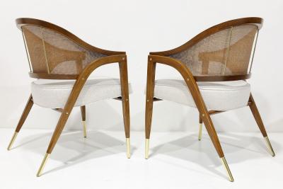 Edward Wormley Edward Wormley for Dunbar Captain Chairs