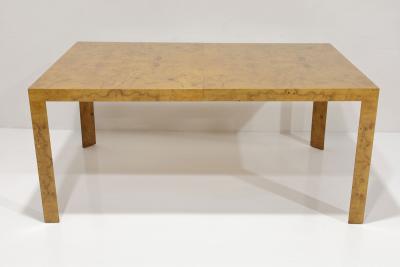 Edward Wormley Edward Wormley for Dunbar Classic Burlwood Dining Table