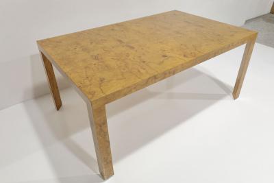 Edward Wormley Edward Wormley for Dunbar Classic Burlwood Dining Table