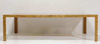 Edward Wormley Edward Wormley for Dunbar Classic Burlwood Dining Table