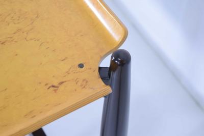 Edward Wormley Edward Wormley for Dunbar Figured Maple and Rosewood Cocktail Table