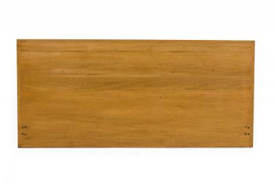 Edward Wormley Edward Wormley for Dunbar Furniture Co King Size Mahogany Louver Headboard