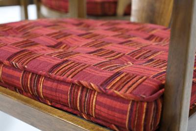 Edward Wormley Edward Wormley for Dunbar Horseshoe Dining Chairs Model 935 