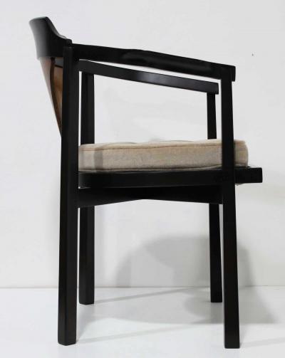 Edward Wormley Edward Wormley for Dunbar Horseshoe Dining Chairs Model 935 