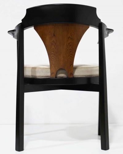 Edward Wormley Edward Wormley for Dunbar Horseshoe Dining Chairs Model 935 