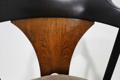 Edward Wormley Edward Wormley for Dunbar Horseshoe Dining Chairs Model 935 