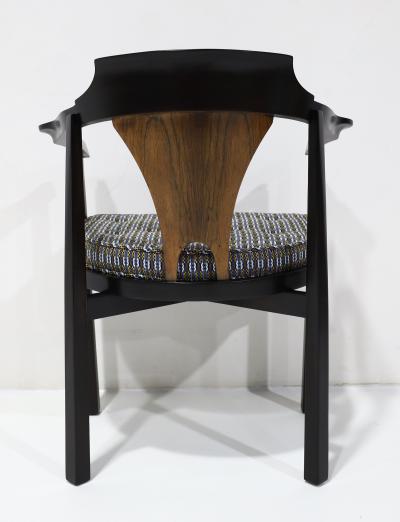 Edward Wormley Edward Wormley for Dunbar Horseshoe Dining Chairs Model 935 