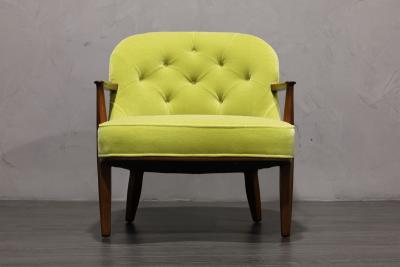 Edward Wormley Edward Wormley for Dunbar Janus Chair in Mohair