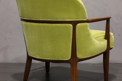Edward Wormley Edward Wormley for Dunbar Janus Chair in Mohair
