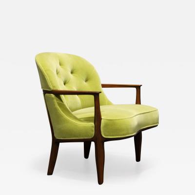 Edward Wormley Edward Wormley for Dunbar Janus Chair in Mohair