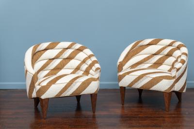 Edward Wormley Edward Wormley for Dunbar Janus Line Lounge Chairs