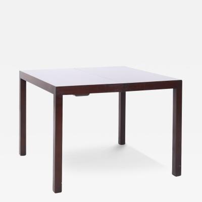 Edward Wormley Edward Wormley for Dunbar MCM Expanding Mahogany Dining Table with 2 Leaves