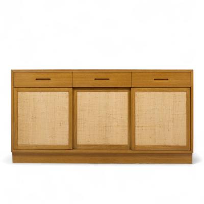 Edward Wormley Edward Wormley for Dunbar Mid Century Bleached Mahogany Credenza