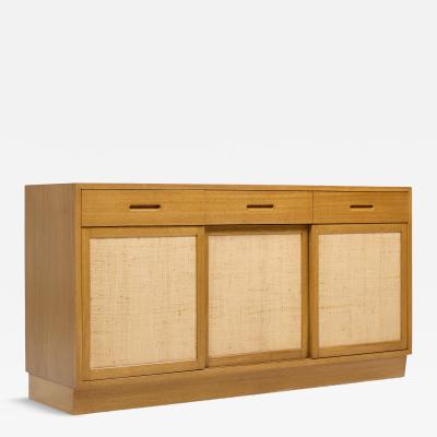 Edward Wormley Edward Wormley for Dunbar Mid Century Bleached Mahogany Credenza