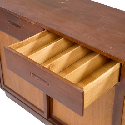 Edward Wormley Edward Wormley for Dunbar Mid Century Mahogany Credenza