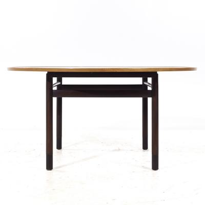 Edward Wormley Edward Wormley for Dunbar Mid Century Mahogany Expanding Dining Table w 1 Leaf