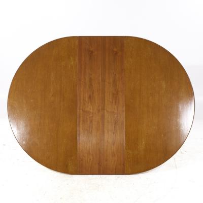 Edward Wormley Edward Wormley for Dunbar Mid Century Mahogany Expanding Dining Table w 1 Leaf