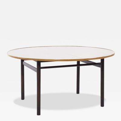 Edward Wormley Edward Wormley for Dunbar Mid Century Mahogany Expanding Dining Table w 1 Leaf