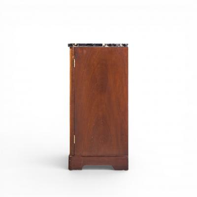 Edward Wormley Edward Wormley for Dunbar Mid Century Mahogany and Marble Credenza
