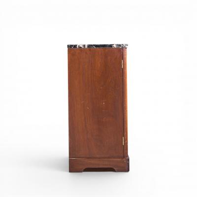 Edward Wormley Edward Wormley for Dunbar Mid Century Mahogany and Marble Credenza