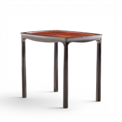 Edward Wormley Edward Wormley for Dunbar Mid Century Rosewood Side End Tables Pair