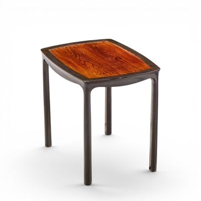 Edward Wormley Edward Wormley for Dunbar Mid Century Rosewood Side End Tables Pair