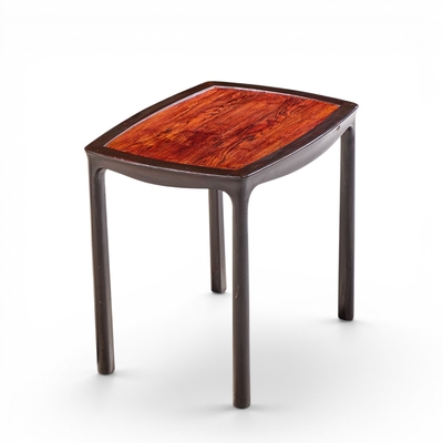 Edward Wormley Edward Wormley for Dunbar Mid Century Rosewood Side End Tables Pair
