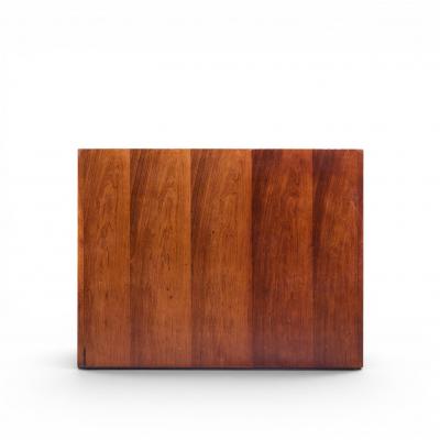 Edward Wormley Edward Wormley for Dunbar Mid Century Rosewood and Brass Executive Desk