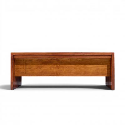Edward Wormley Edward Wormley for Dunbar Mid Century Rosewood and Brass Executive Desk