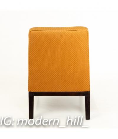 Edward Wormley Edward Wormley for Dunbar Mid Century Slipper Lounge Chairs Pair