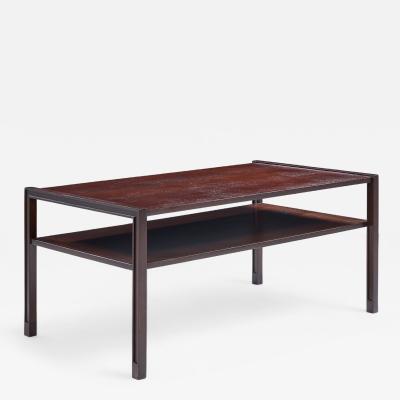 Edward Wormley Edward Wormley for Dunbar Mid Century Two Tier Coffee Table