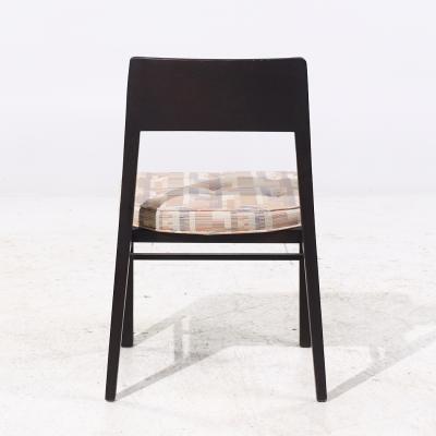 Edward Wormley Edward Wormley for Dunbar Mid Century Walnut Dining Chairs Set of 6