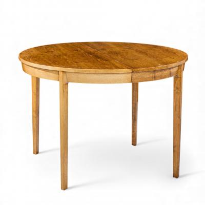 Edward Wormley Edward Wormley for Dunbar Mid Century Walnut Expanding Dining Table 4 Leaves