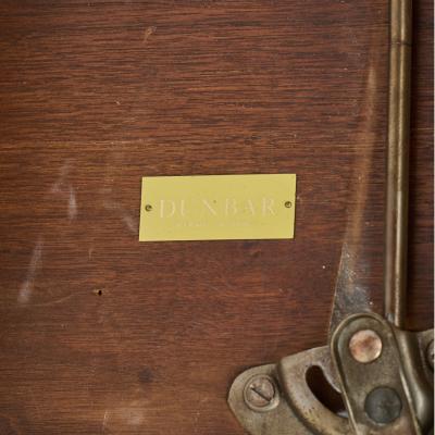 Edward Wormley Edward Wormley for Dunbar Mid Century Walnut Expanding Dining Table 4 Leaves