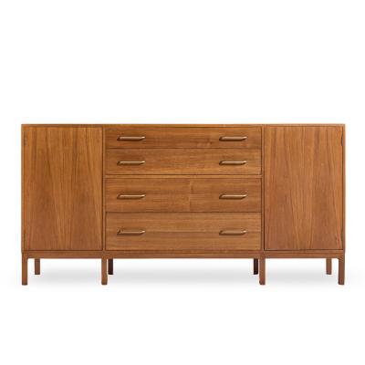 Edward Wormley Edward Wormley for Dunbar Mid Century Walnut Sideboard Credenza