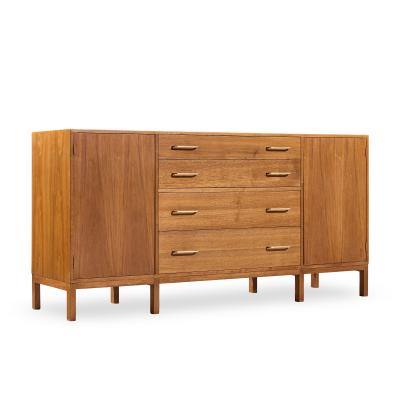 Edward Wormley Edward Wormley for Dunbar Mid Century Walnut Sideboard Credenza